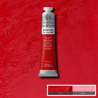 Winsor & Newton 200ml Winton Oil Cadmium Red Deep Hue