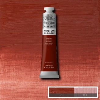 Winsor & Newton 200ml Winton Oil Indian Red