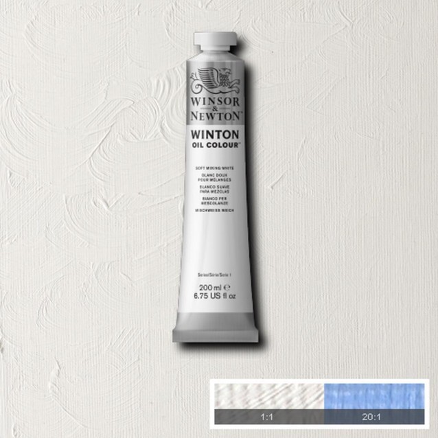 Winsor & Newton 200ml Winton Oil Soft Mix White