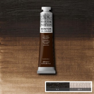 Winsor & Newton 200ml Winton Oil Raw Umber