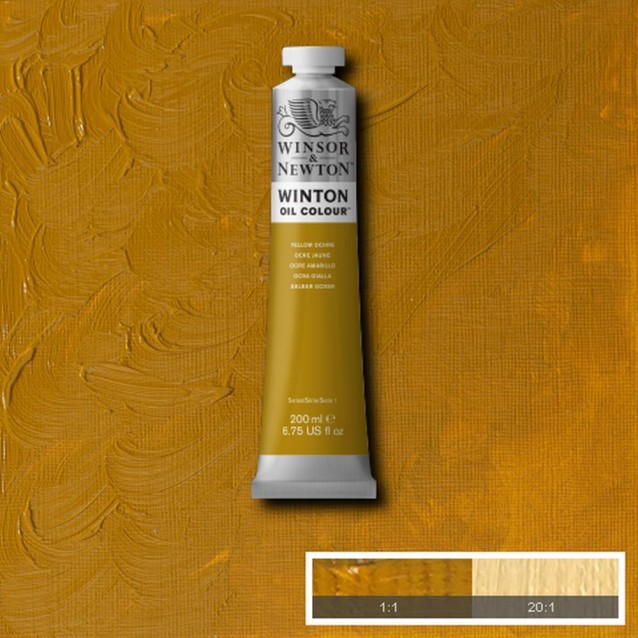 Winsor & Newton 200ml Winton Oil Yellow Ochre