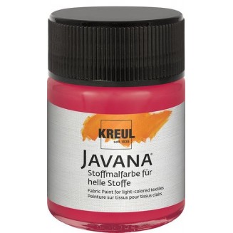 Kreul 50ml Javana Ανοιχτόχρωμο Ύφασμα Ruby Red