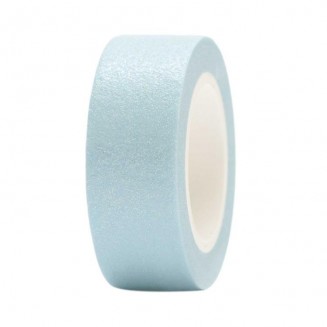 Rico Design Αυτοκόλλητη Ταινία Glitter 5mx15cm Light Blue