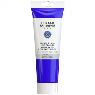 Lefranc & Bourgeois 250ml Μελάνι Τυπώματος Blockprint Briliant Blue