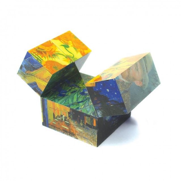 Magic Folding Cube 7x7x7cm Van Gogh