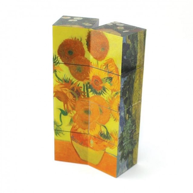 Magic Folding Cube 7x7x7cm Van Gogh