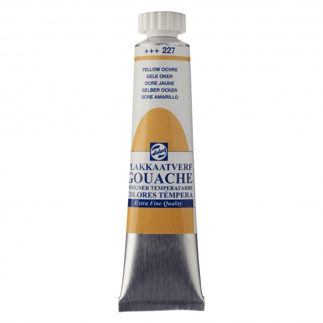 Talens Τέμπερα Gouache 20ml No.227 Yellow Ochre