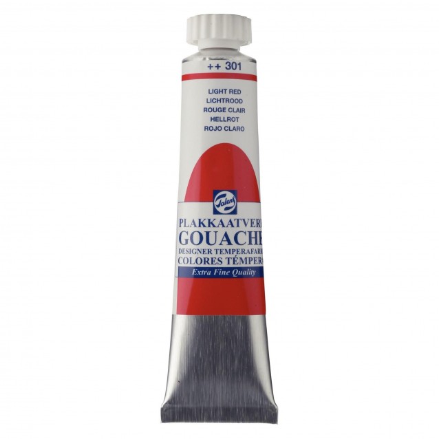 Talens Τέμπερα Gouache 20ml No.301 Light Red