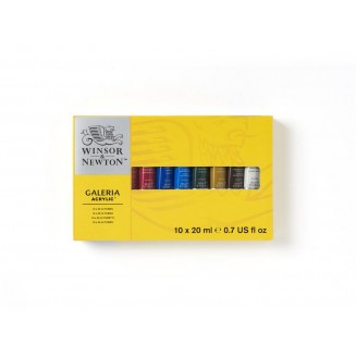 Winsor & Newton Galeria 10 σωληνάρια Ακρυλικά 20ml