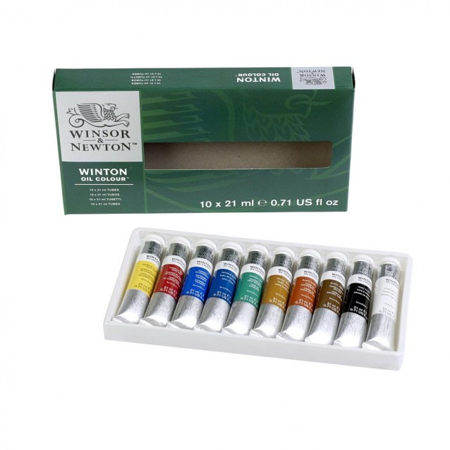 Winsor & Newton Winton 10 σωληνάρια Λάδια 21ml