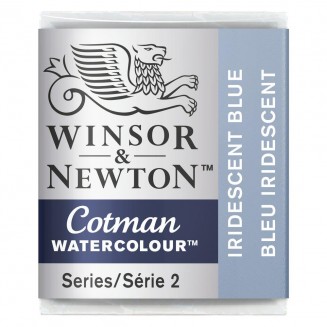 Winsor & Newton Half Pan Ακουαρέλας Cotman 472 Iridescent Blue Series 2