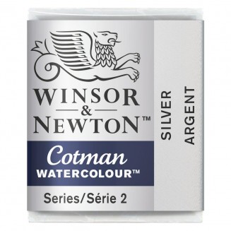 Winsor & Newton Half Pan Ακουαρέλας Cotman 617 Silver Series 2