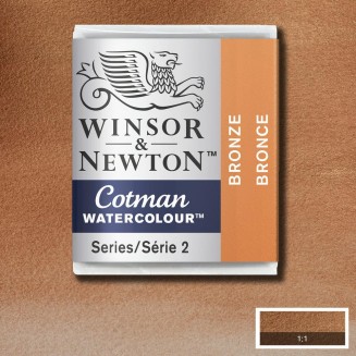 Winsor & Newton Half Pan Ακουαρέλας Cotman 058 Bronze Series 2