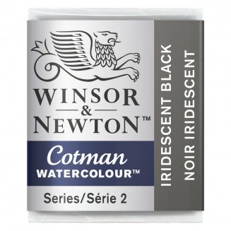 Winsor & Newton Half Pan Ακουαρέλας Cotman 473 Iridescent Black Series 2