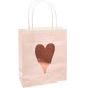 Rico Design 2 Χάρτινες Τσάντες 18x21cm Hearts FSC