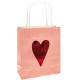 Rico Design 2 Χάρτινες Τσάντες 18x21cm Hearts FSC