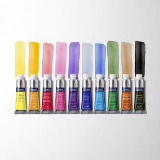 Winsor & Newton Cotman Κασετίνα με 10 σωληνάρια Ακουρέλας x 5ml