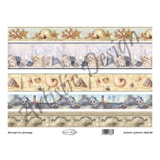 Artistic Design Ριζόχαρτο Decoupage Λαμπάδας 30x40cm MR-838