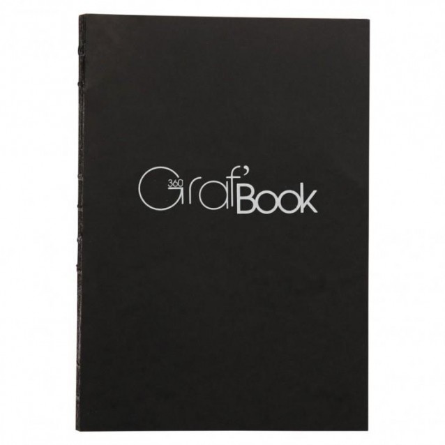 Clairefontaine Μπλοκ Σχεδίου Graf Book 360 100 φύλλων A4 (21x29,7cm) 100gr