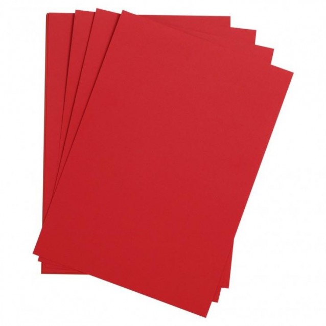 Clairefontaine Χαρτί Σχεδίου Etival 50x65cm 160gr Bright Red 