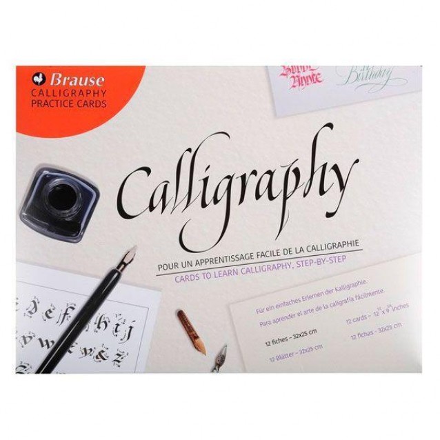 Brause Introduction to Calligraphy 12 φύλλων 32x25cm 180gr