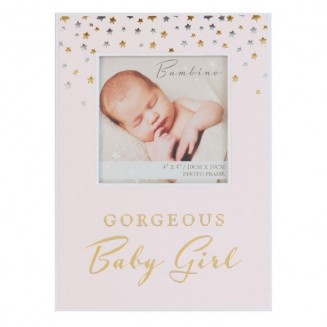 Bambibo Paperwrap Κορνίζα 10x10cm Baby Girl