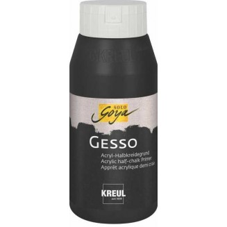 Kreul 750ml Έτοιμη Προετοιμασία Μαύρο Gesso