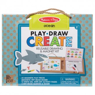 Melissa & Doug Natural Play Παίξτε με τον Ωκεανό Μαγνητικό