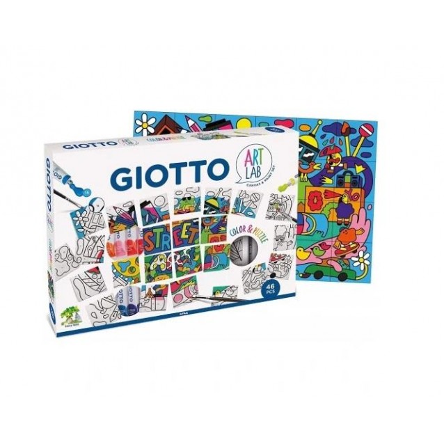 Giotto Σετ Δημιουργίας Art Lab Color & Puzzle