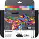 Winsor & Newton 24 Μαρκαδόροι Promarker Arts And Illustration σε Κασετίνα