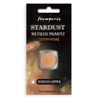 Stamperia Stardust Μεταλλική Χρωστική 0,5gr Martian Copper