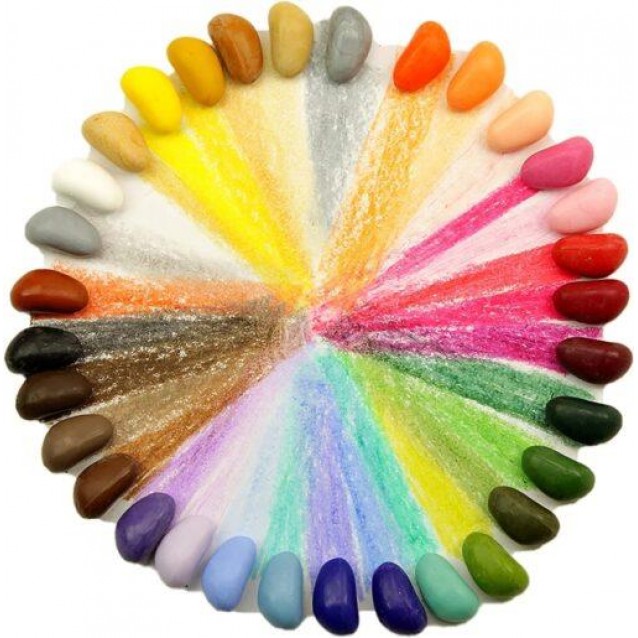 Crayon Rocks (Λαβή Ενίσχυσης Δεξιοτήτων) 32 Κηρομπογιές Σόγιας