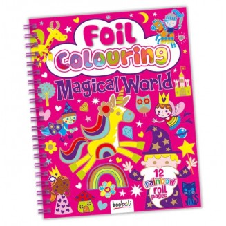 Ζωγραφική Foil Colouring Magical World