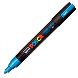 Posca Μαρκαδόρος PC-5M Μεσαίος 1,8-2,5mm Μεταλλικό Μπλε