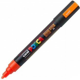 Posca Μαρκαδόρος PC-5M Μεσαίος 1,8-2,5mm Φωσφοριζέ Πορτοκαλί