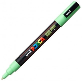 Posca Μαρκαδόρος PC-3M Λεπτό 0,9-1,3mm Πράσινο Ανοιχτό