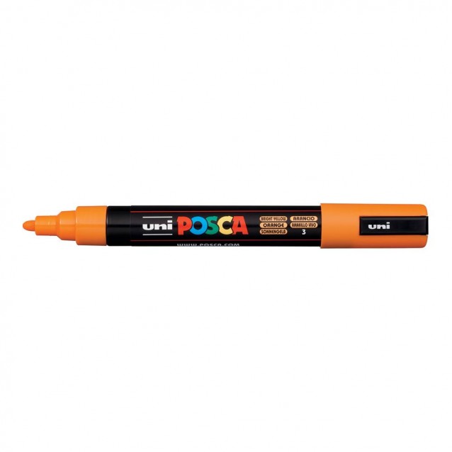 Posca Μαρκαδόρος PC-5M Μεσαίος 1,8-2,5mm Πορτοκαλί Ανοιχτό