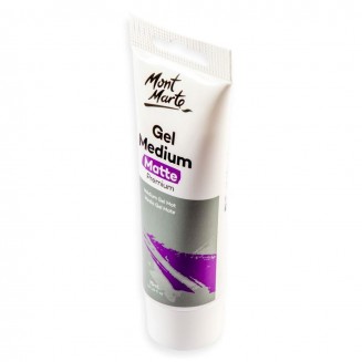 Mont Marte 75ml Gel Medium Matte