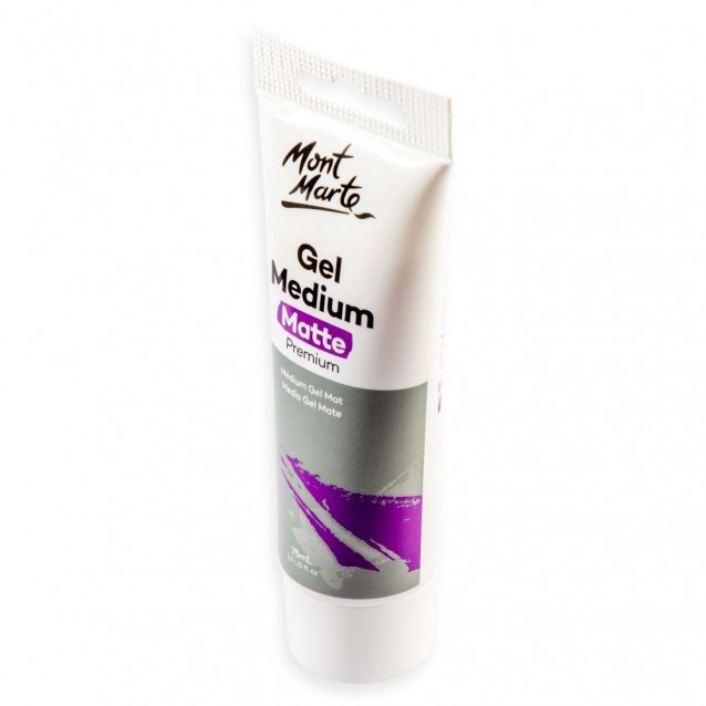 Mont Marte 75ml Gel Medium Matte