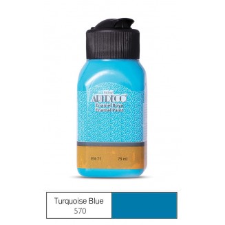 Artdeco 75ml Χρώμα για Γυαλί/Κεραμικό Turquoise Blue 570