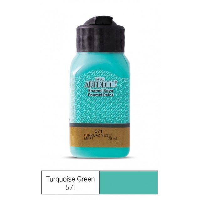 Artdeco 75ml Χρώμα για Γυαλί/Κεραμικό Turquoise Green 571