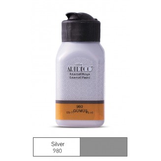 Artdeco 75ml Χρώμα για Γυαλί/Κεραμικό Silver 980