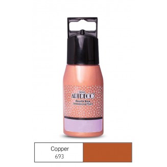 Artdeco 60ml Ακρυλικό Χρώμα 3D Liner Glitter Copper 693