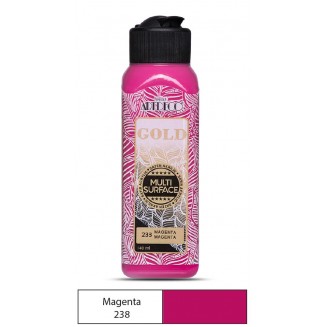 Artdeco Gold 140ml Ακρυλικό Multi Surface Magenta 238