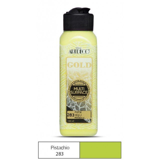 Artdeco Gold 140ml Ακρυλικό Multi Surface Pistachio 283