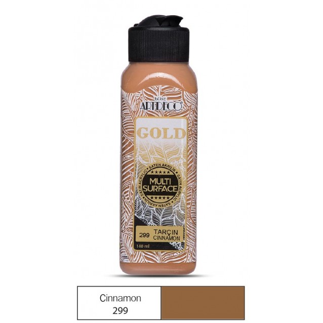 Artdeco Gold 140ml Ακρυλικό Multi Surface Cinnamon 299