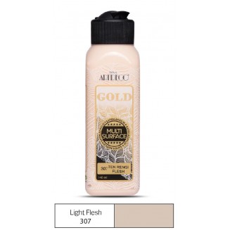 Artdeco Gold 140ml Ακρυλικό Multi Surface Light Flesh 307