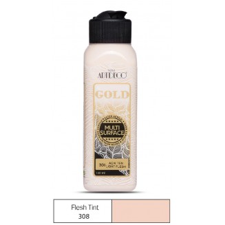 Artdeco Gold 140ml Ακρυλικό Multi Surface Flesh Tint 308