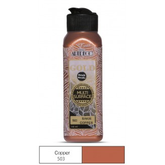 Artdeco Gold 140ml Ακρυλικό Μεταλλικό Multi Surface Copper 503