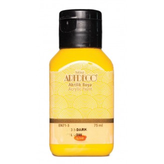 Artdeco 75ml Ακρυλικό Χρώμα Deep Yellow 3602